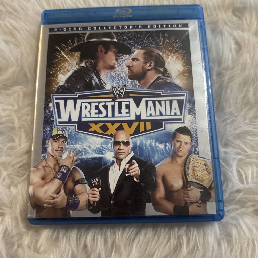 WWE: Wrestlemania XXVII (Blu-ray Disc, 2011, 2-Disc Set, Collectors Edition)